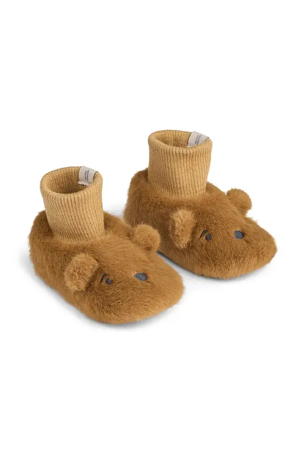 Liewood Liewood copati za dojenčke Beth Bear Plush Slipper
