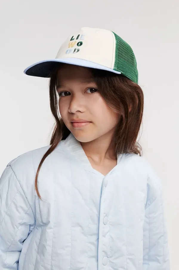 Liewood Liewood Della Cap zelena barva, LW19651