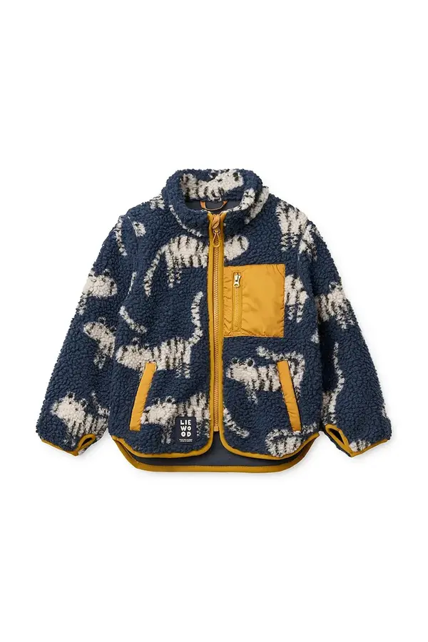 Liewood Liewood jopica otroška flisasta Nolan Pile Jacket