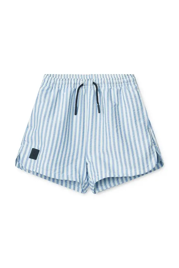 Liewood Liewood kopalne kratke hlače otroške Aiden Seersucker Board Shorts