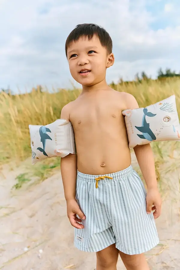 Liewood Liewood kopalne kratke hlače otroške Duke Stripe Board Shorts