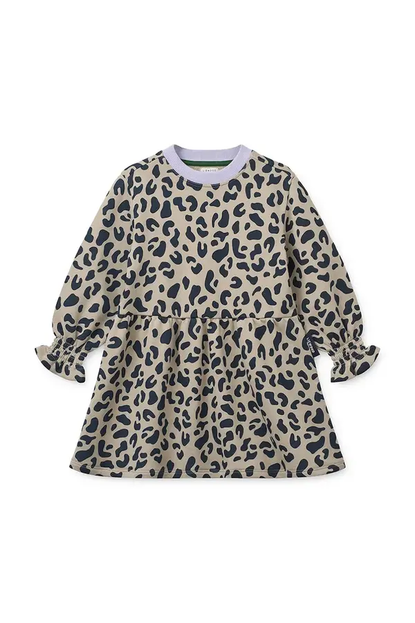 Liewood Liewood obleka bombažna Lia LS Sweatdress