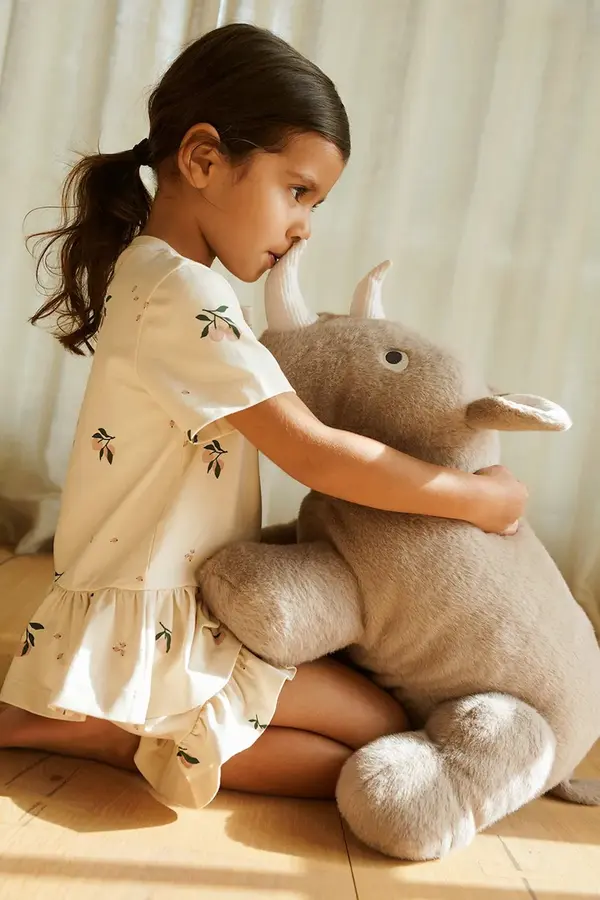 Liewood Liewood plišasta igrača otroška Barnaby Rhino Large Teddy