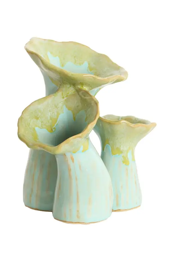 Light & Living Light & Living vaza dekorativna iz glazirane keramike 18 x 13 x 17,5 cm