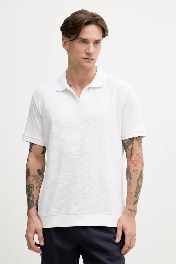 Lindbergh Lindbergh polo majica moška bombažna