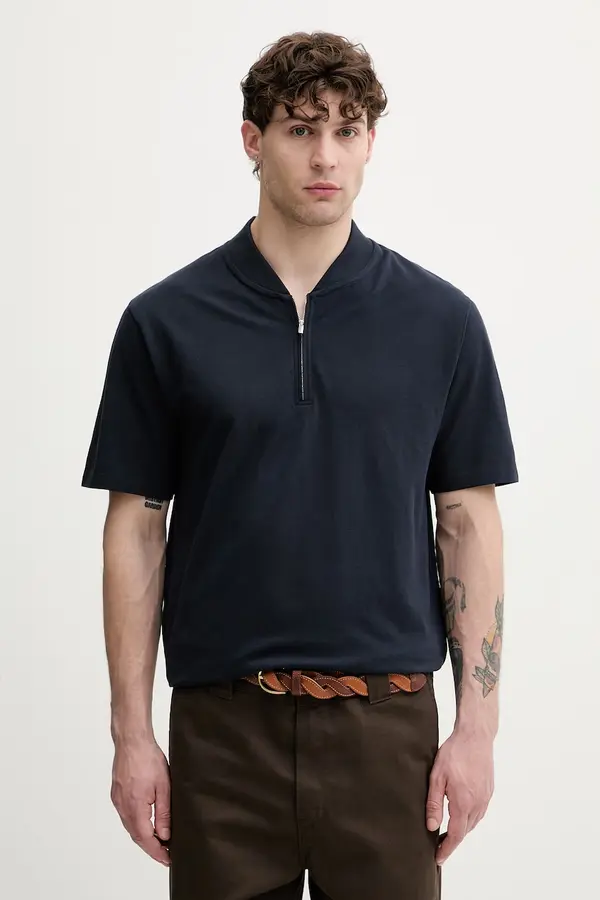 Lindbergh Lindbergh polo majica moška bombažna