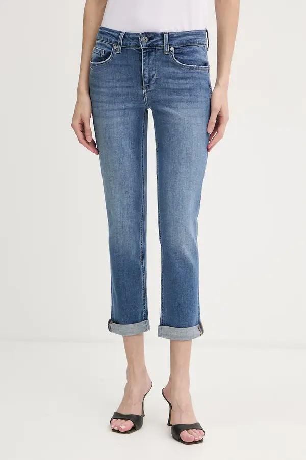 Liu Jo Liu Jo kavbojke slim fit kroja ženske