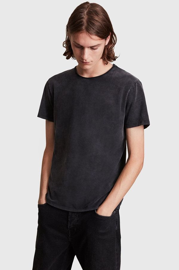 AllSaints Longsleeve AllSaints moški, siva barva