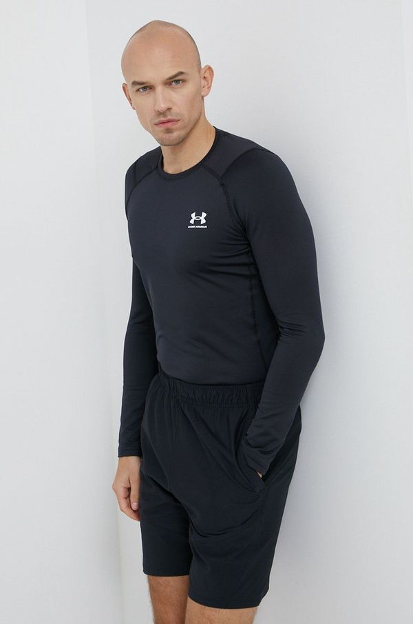 Under Armour Longsleeve Under Armour moški, črna barva