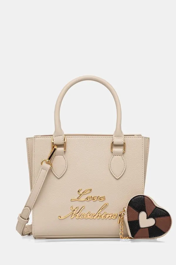 Love Moschino Love Moschino crossbody torbica ženska usnjena