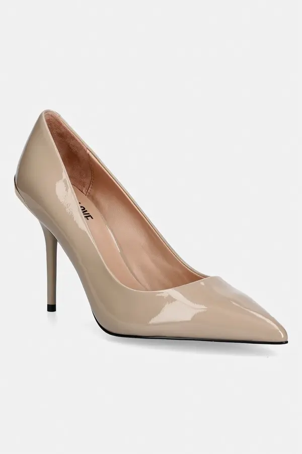 Love Moschino Love Moschino salonarji z visoko peto usnjeni