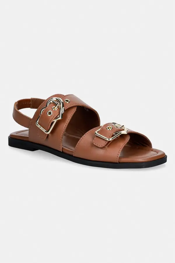 Love Moschino Love Moschino sandali ženski usnjeni