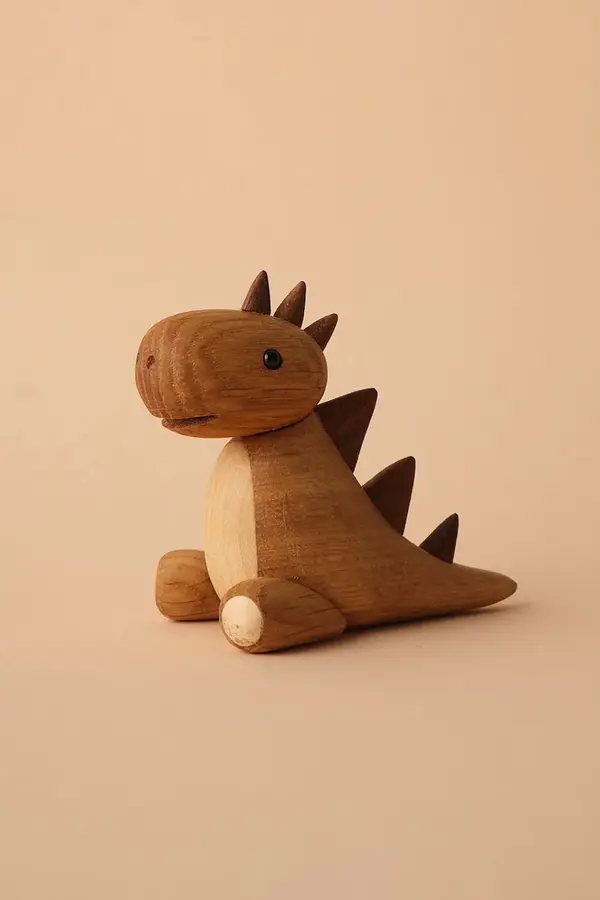 Lucie Kaas Lucie Kaas figurica dekorativna lesena Dino 6,5 cm