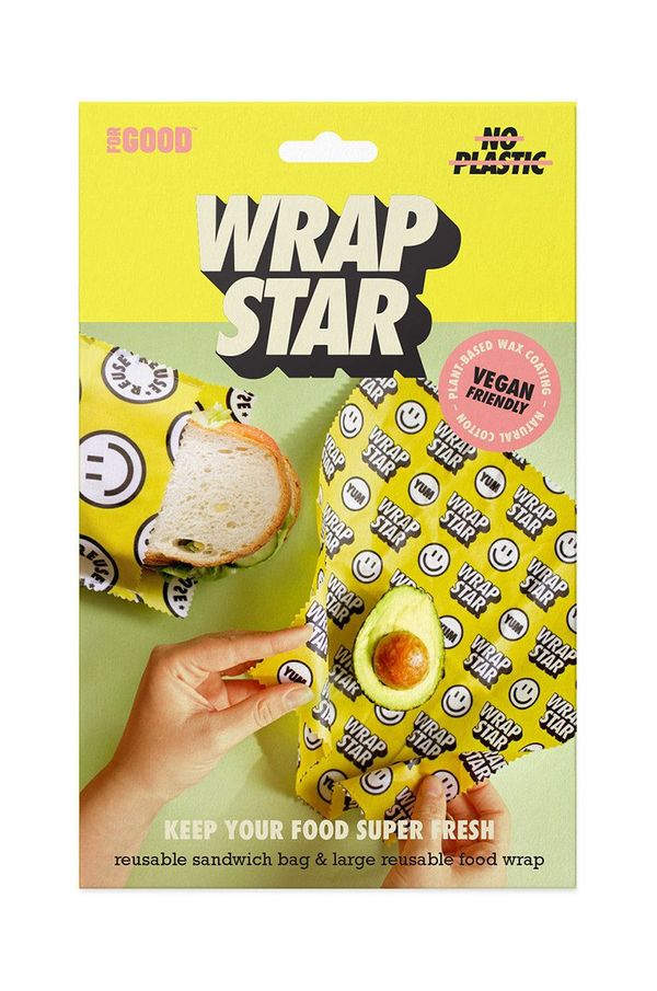 Luckies of London Luckies of London vrečka in ovitek za sendviče za večkratno uporabo Wrap Star