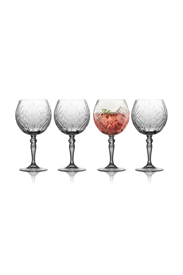 Lyngby Glas Lyngby Glas komplet kozarcev na peclju za pijače iz kristalnega stekla 650 ml
