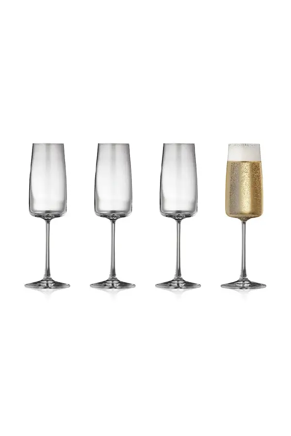 Lyngby Glas Lyngby Glas komplet kozarcev na peclju za šampanjec iz kristalnega stekla 300 ml