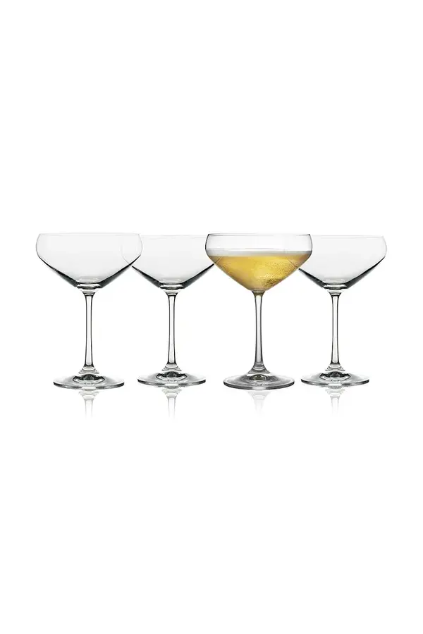 Lyngby Glas Lyngby Glas komplet kozarcev na peclju za šampanjec iz kristalnega stekla 340 ml