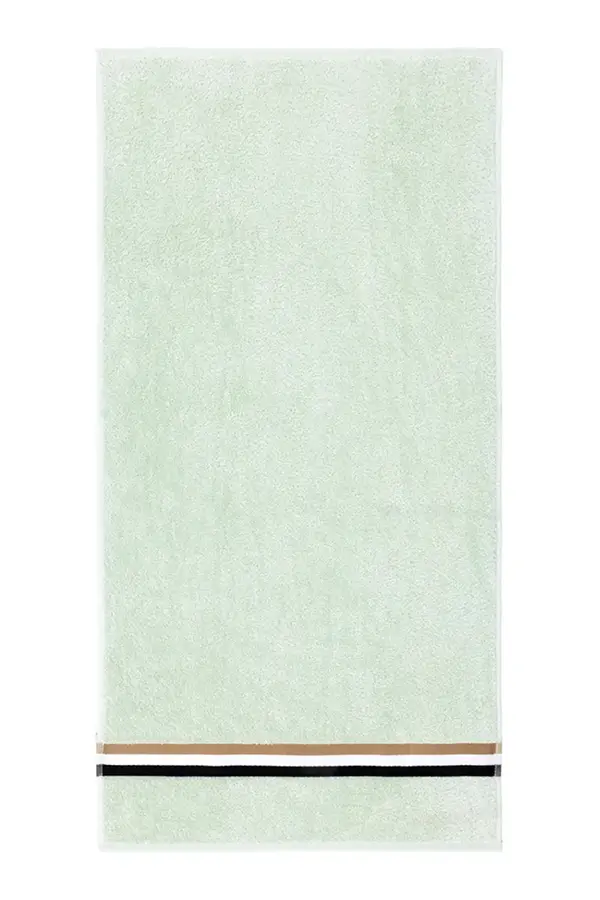 BOSS Majhna bombažna brisača BOSS BLINEA Celadon 50 x 100 cm