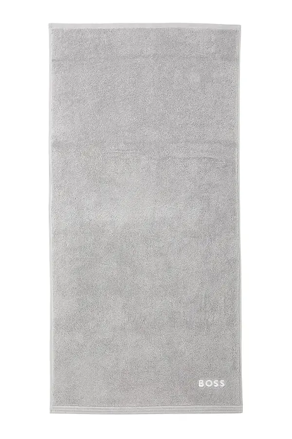 BOSS Majhna bombažna brisača BOSS EDGE Mineral 50 x 100 cm