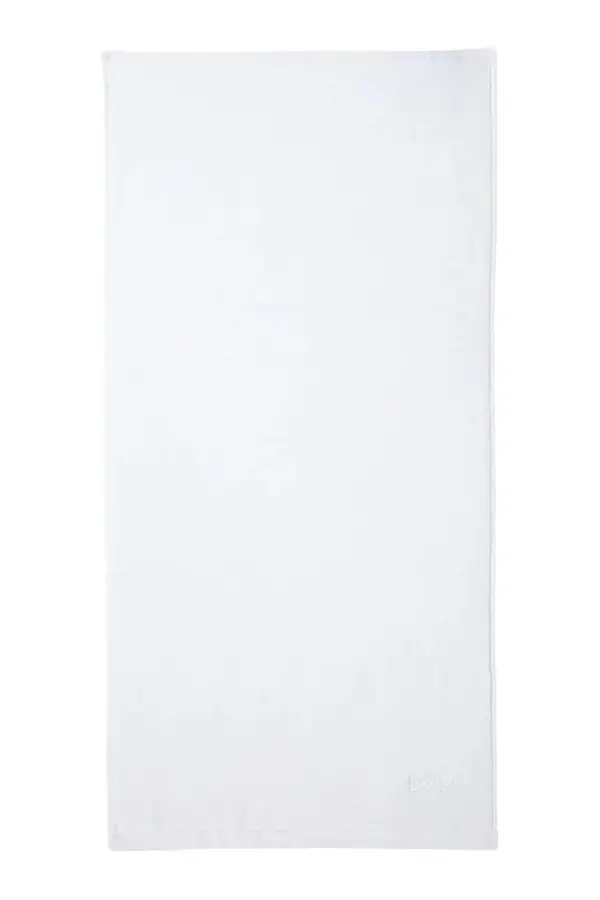 BOSS Majhna bombažna brisača BOSS EDGE White 50 x 100 cm