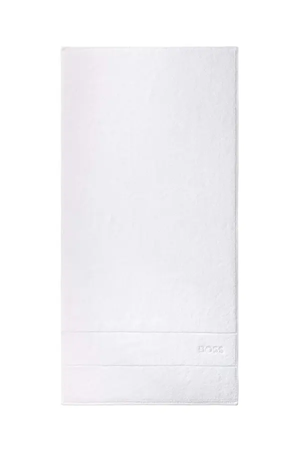 BOSS Majhna bombažna brisača BOSS PLAIN 50 x 100 cm