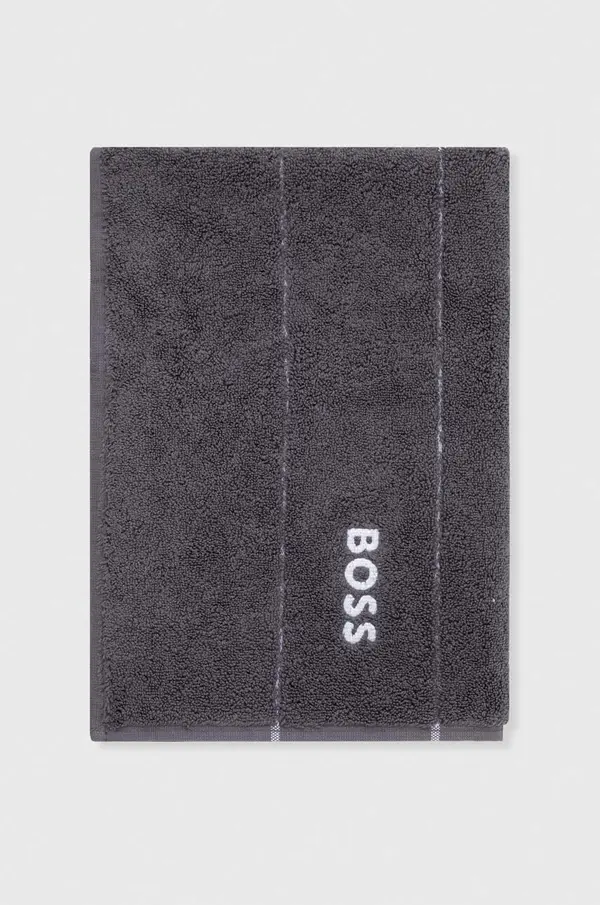 BOSS Majhna bombažna brisača BOSS PLAIN 50 x 70 cm