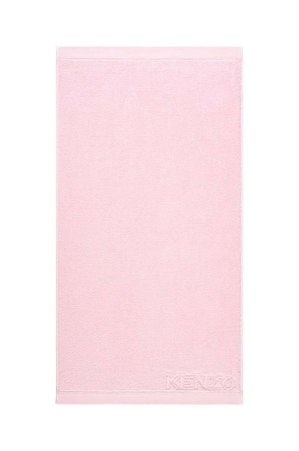 Kenzo Majhna bombažna brisača Kenzo Iconic Rose2 45x70 cm