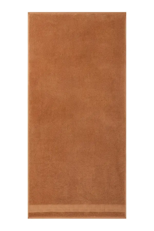 Kenzo Majhna bombažna brisača Kenzo KWEAVE Cannelle 55 x 100 cm