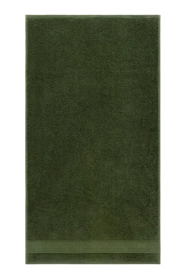 Kenzo Majhna bombažna brisača Kenzo KWEAVE Kaki 55 x 100 cm