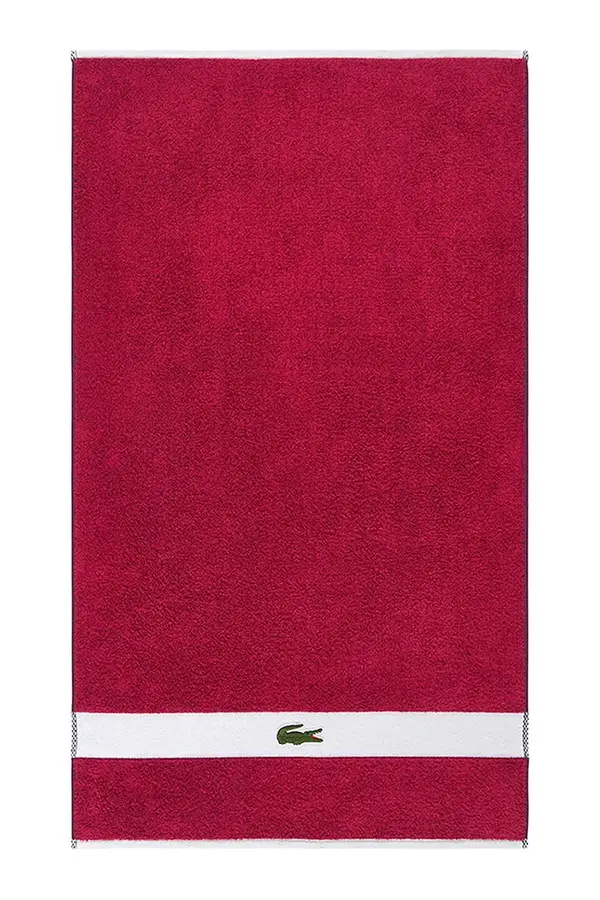 Lacoste Majhna bombažna brisača Lacoste LCASUAL Bigarreau 55 x 100 cm