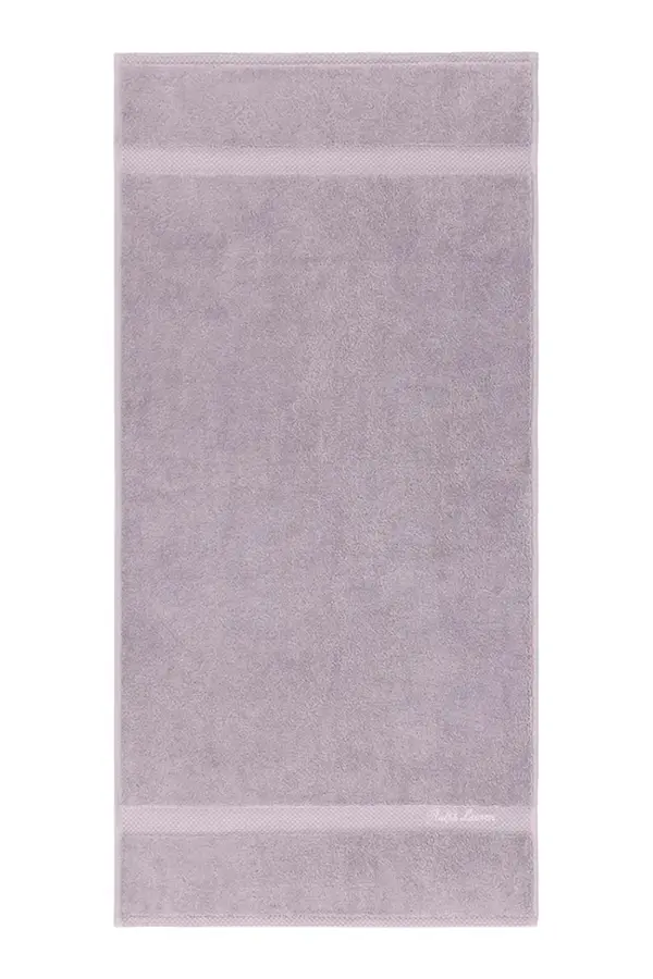 Ralph Lauren Majhna bombažna brisača Ralph Lauren DULANEY Lilac 50 x 100 cm