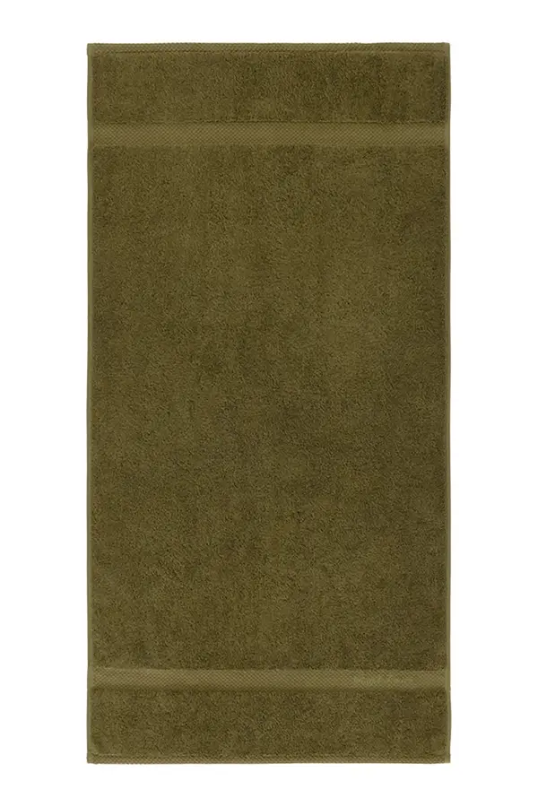 Ralph Lauren Majhna bombažna brisača Ralph Lauren DULANEY Olive 50 x 100 cm