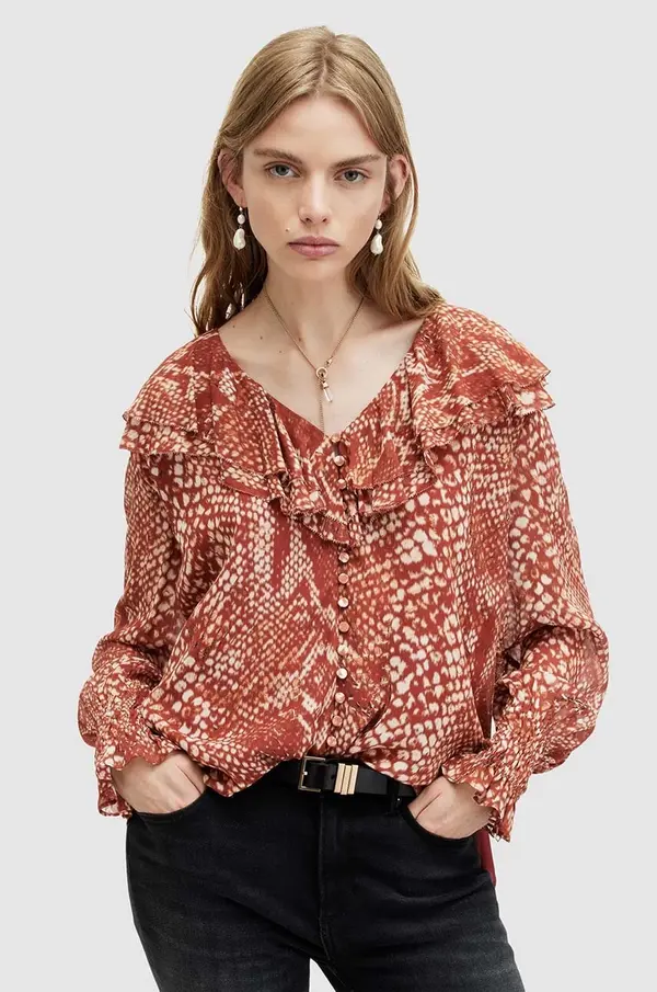 AllSaints Majica AllSaints PHOEBE WAIMEA TOP