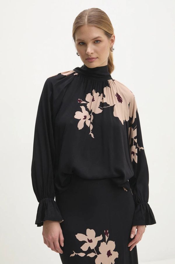 Answear Lab Majica Answear Lab ženska, črna barva