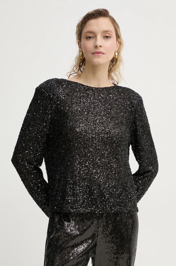 Bruuns Bazaar Majica Bruuns Bazaar ženska, črna barva, BBW4193