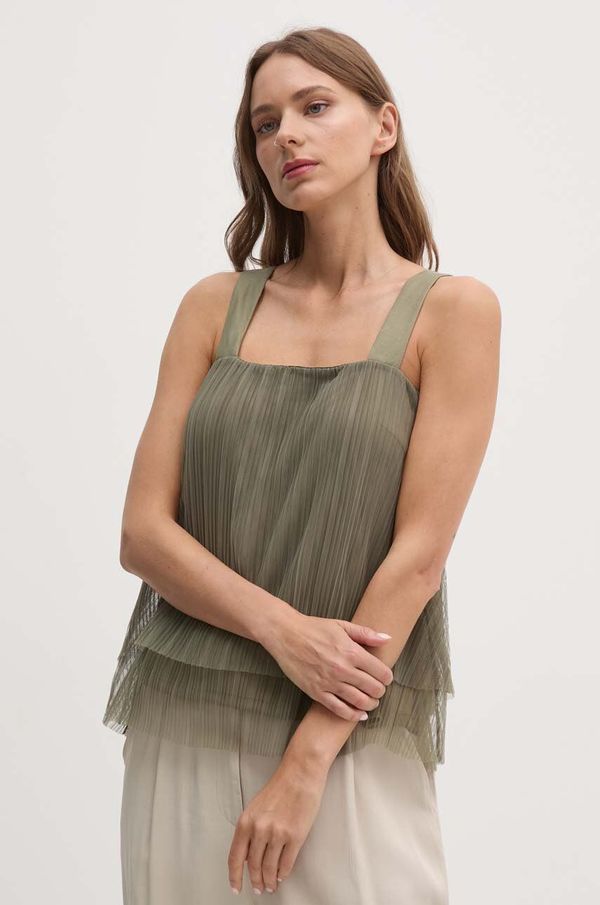 DKNY Majica Dkny ženska, zelena barva, P4DHSXMO