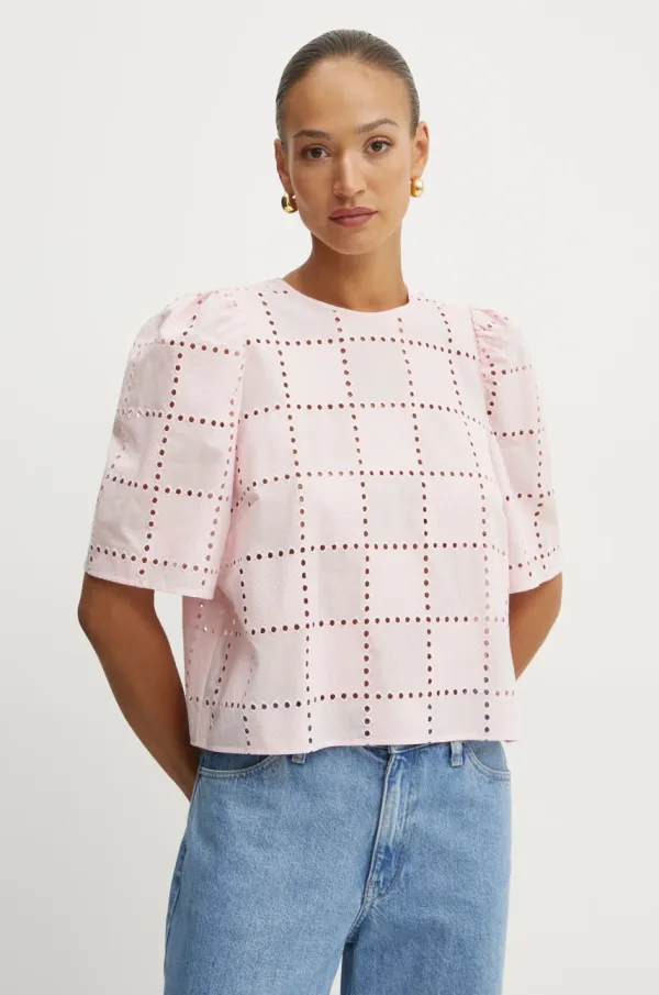 Ivy Oak Majica Ivy Oak ženska, roza barva, IO112356