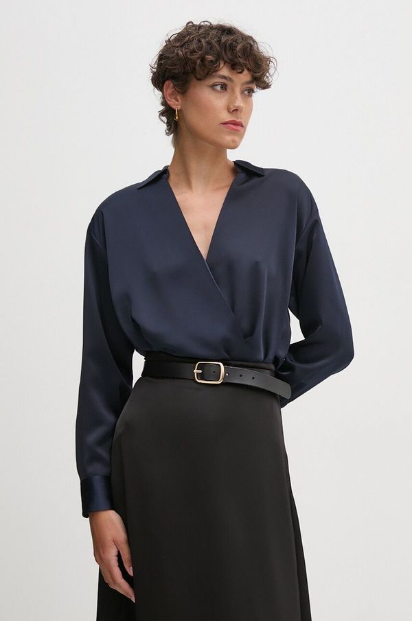 Lauren Ralph Lauren Majica Lauren Ralph Lauren ženska, mornarsko modra barva, 200940215