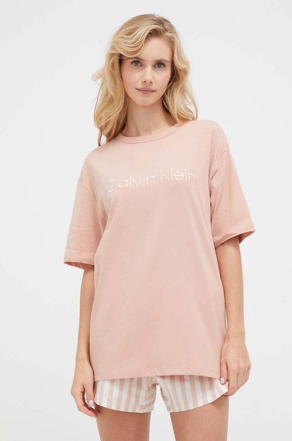 Calvin Klein Underwear Majica lounge Calvin Klein Underwear roza barva