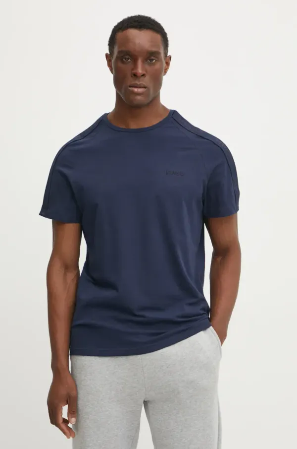 HUGO Majica lounge HUGO mornarsko modra barva, 50540912