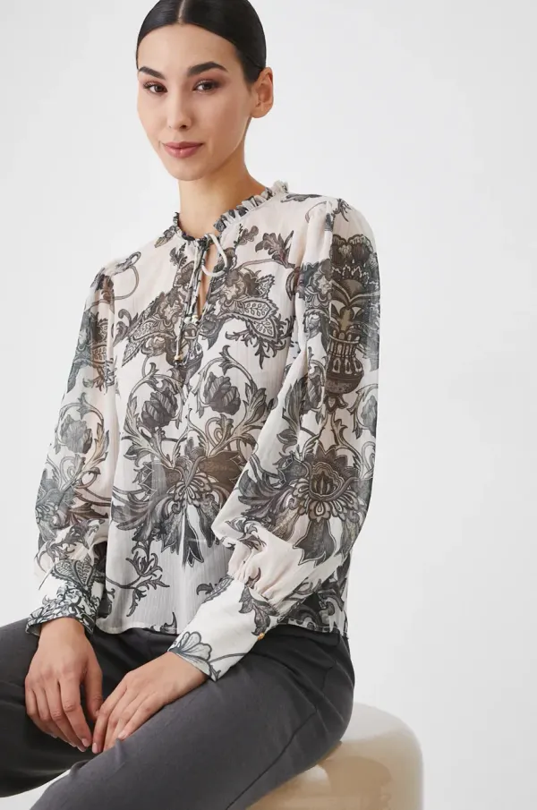 Medicine Majica Medicine ženska, bež barva