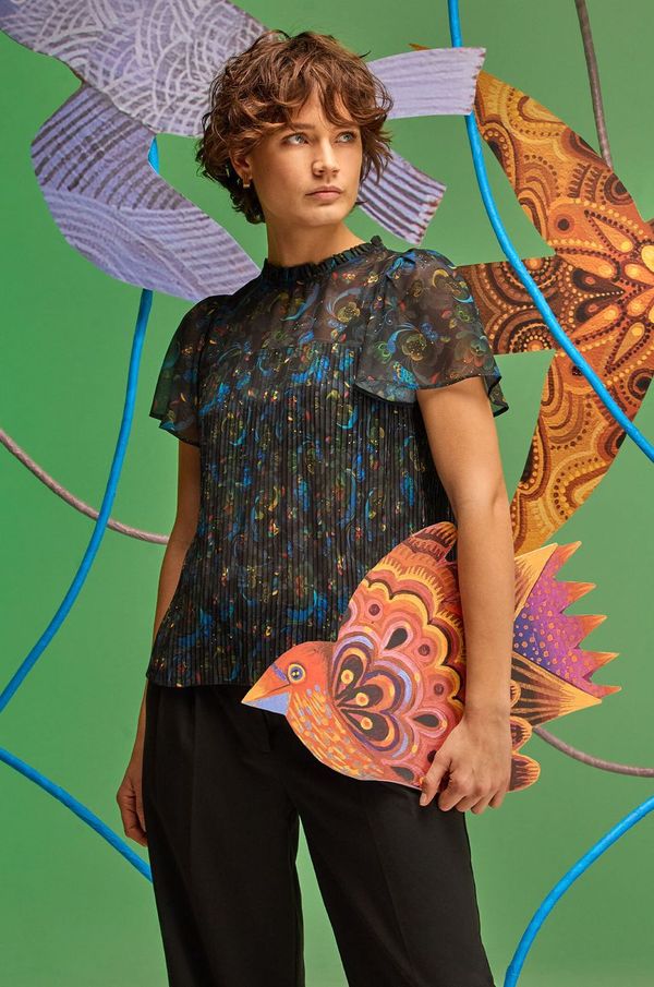 Medicine Majica Medicine ženska, črna barva