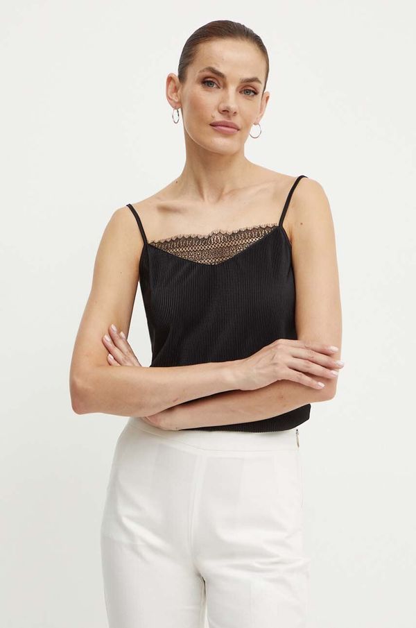 Morgan Majica Morgan BAMBE črna barva, BAMBE