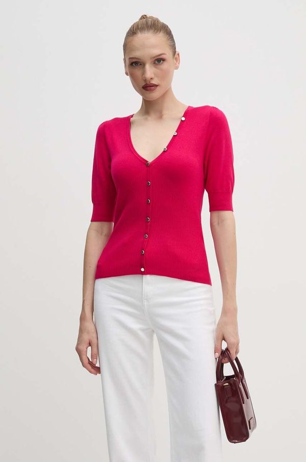 Morgan Majica Morgan MANIHI roza barva, MANIHI