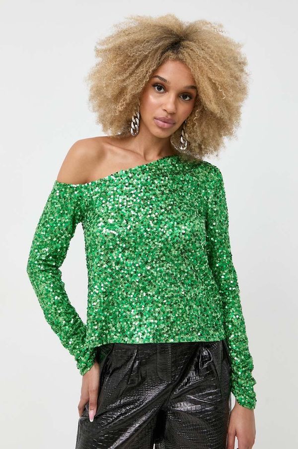 Notes du Nord Majica Notes du Nord ženska, zelena barva