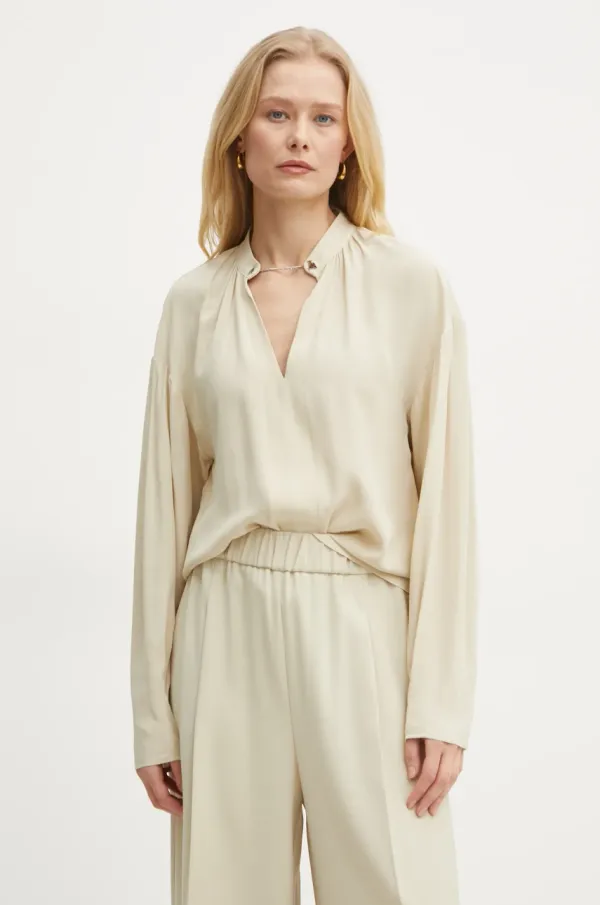 Patrizia Pepe Majica Patrizia Pepe ženska, bež barva, 8C0776 A8I1