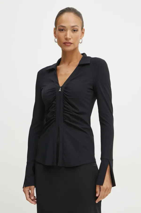 Patrizia Pepe Majica Patrizia Pepe ženska, črna barva, 8M1663 JZ26