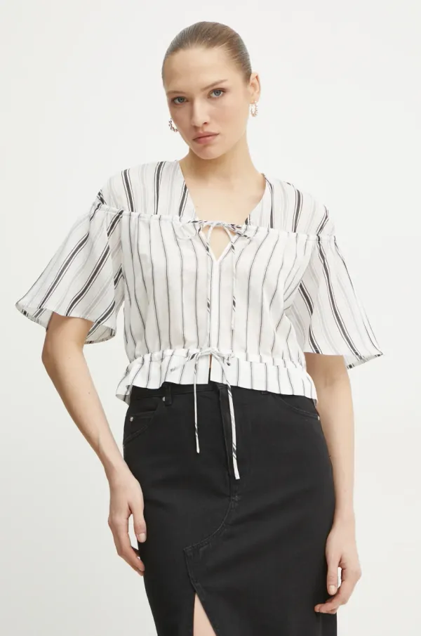 Pinko Majica Pinko ženska, bela barva, 104947 A2FY