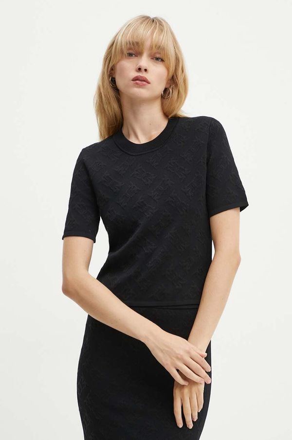 Pinko Majica Pinko ženska, črna barva, 103976 A21T