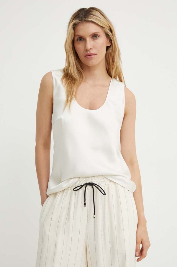 Samsoe Samsoe Majica Samsoe Samsoe SASUMMA bež barva, F24200089